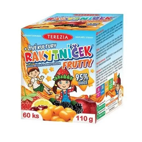 10420_RAKYTNICEK FRUTTY OVOCNE ZELE + ZIVE KULTURY 60 KS